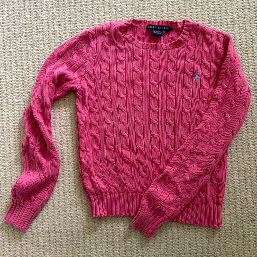 Ralph Lauren cable knit sweater